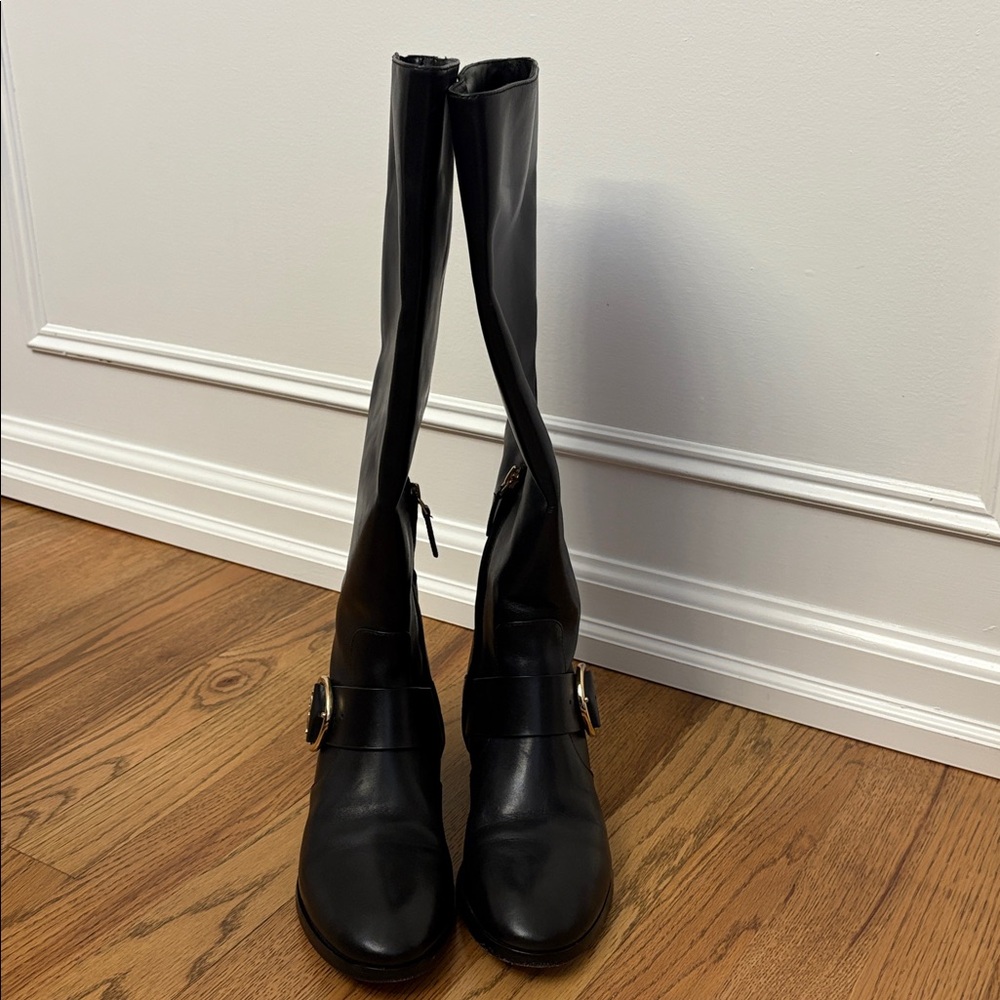 Tory Burch Sofia Riding Boot with Dust Bag - Picture 4 of 9